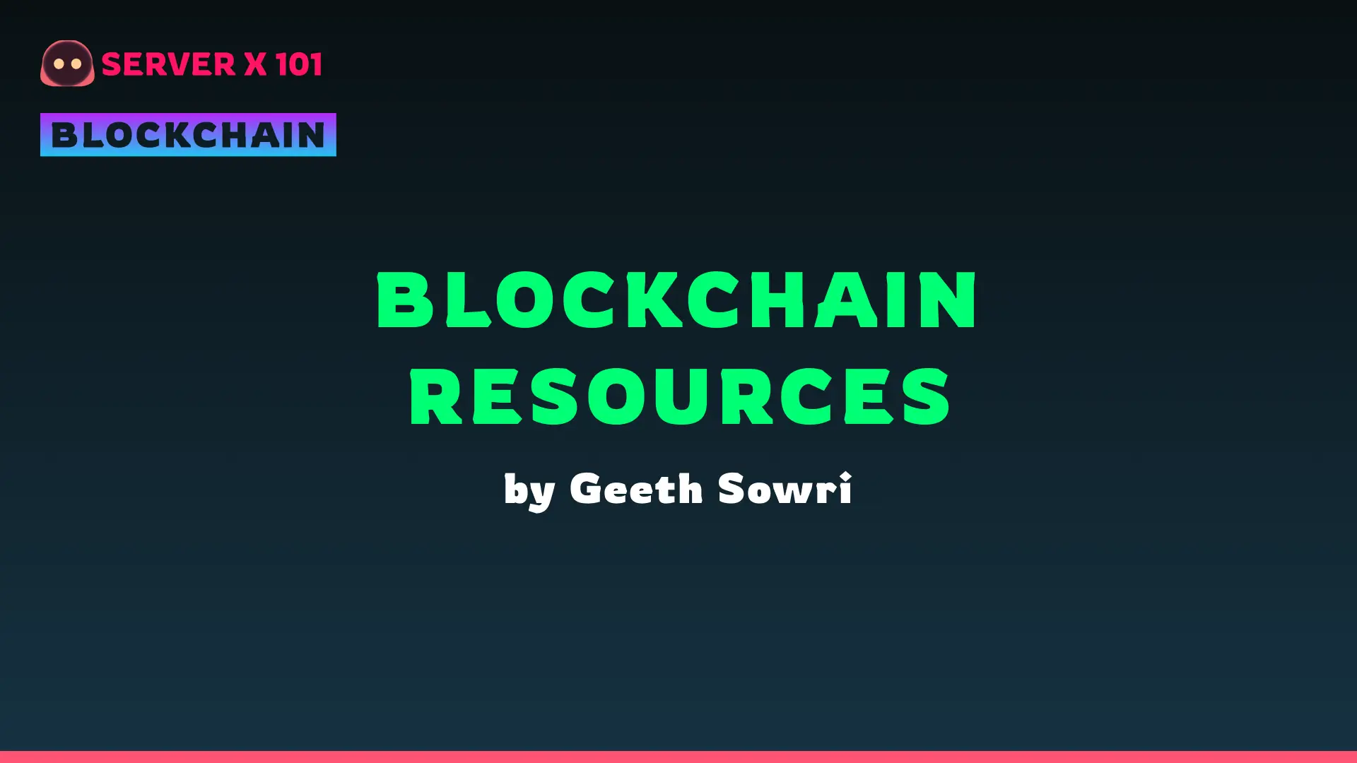 Blockchain Resources