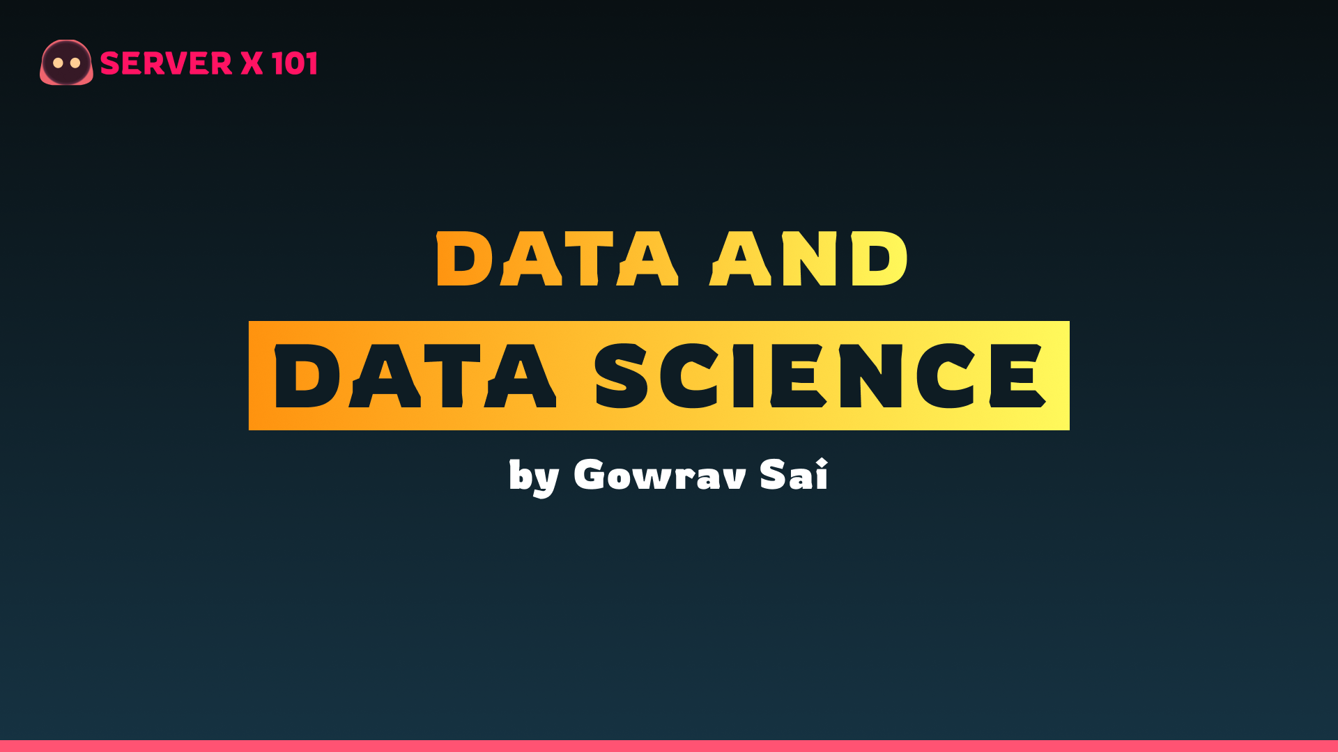 Data and Data Science
