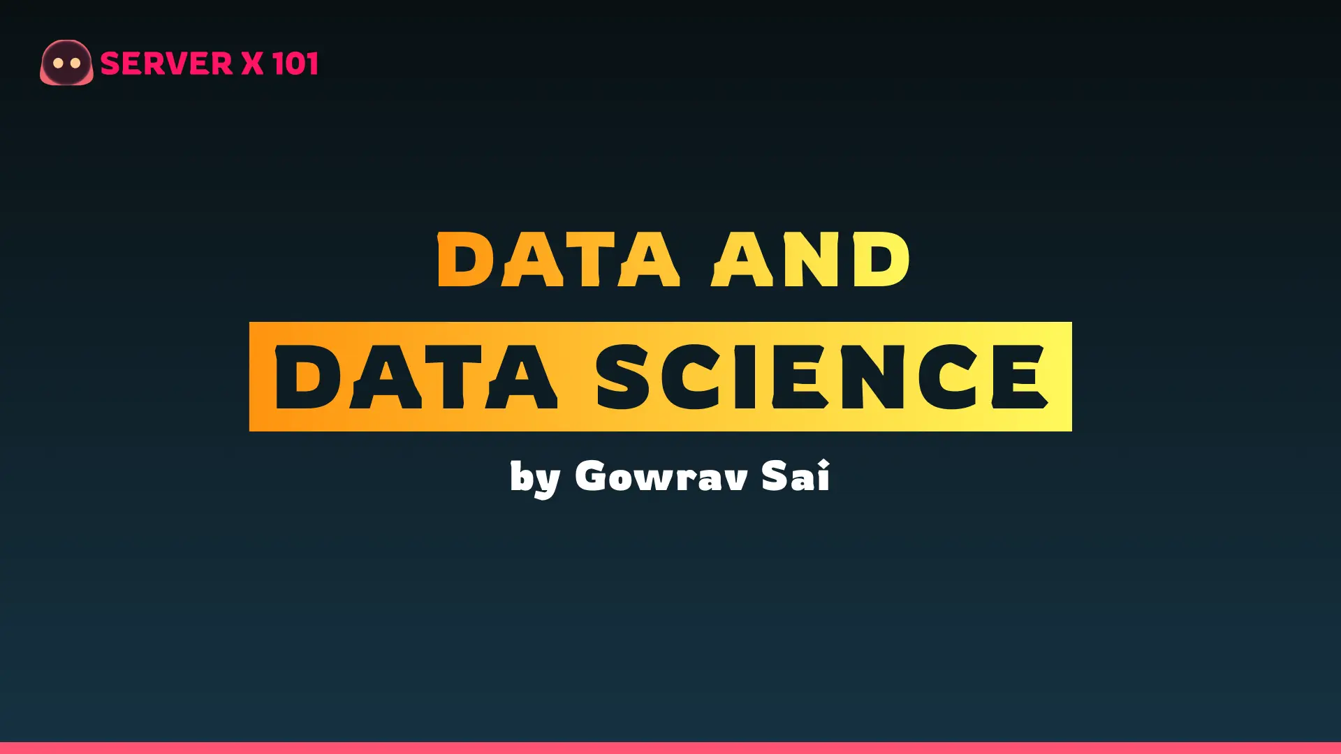 Data and Data Science