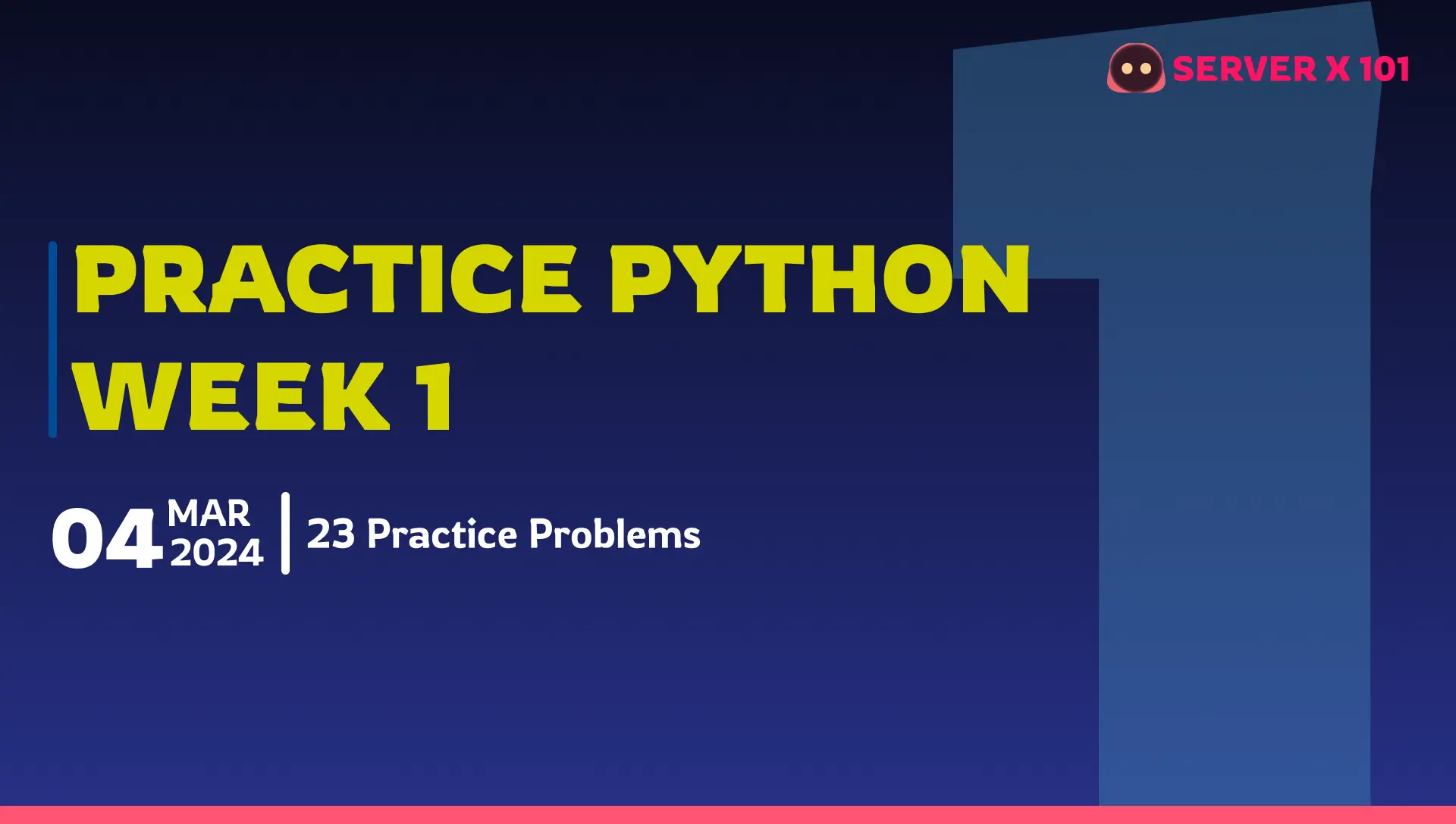 Practice Python Week 1